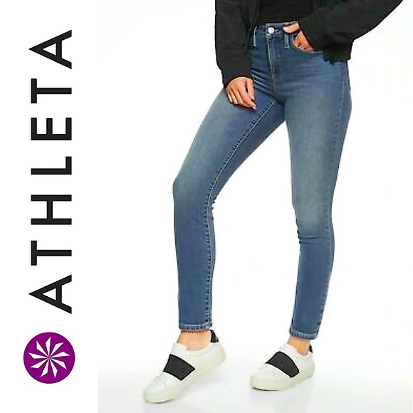 Women Athleta NWT Sculptek Skinny Crop 